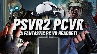 PSVR 2 is a FANTASTIC PC VR Headset  PSVR 2 PC Adapter First Impressions [upl. by Clemens672]