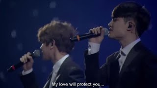 Exo Baby dont cry LIVE ENG SUB [upl. by Lehcear800]