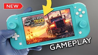 Offroad Truck Simulator Nintendo Switch Lite Gameplay [upl. by Zitvaa]