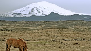 The Active Volcano in Iceland Hekla [upl. by Arela]