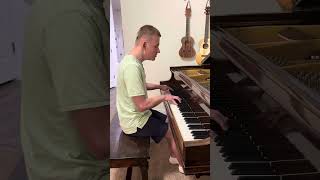 The Birthday Blues •Day 1669 Feel Good Songs• birthday piano blindpianist blindcomposer blind [upl. by Enilarac]