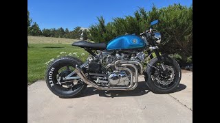 Yamaha Virago xv1100 cafe racer bobber [upl. by Hunger]