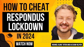 How to cheat Latest version of respondus Lockdown Browser New Techniques in 2024 [upl. by Aekerly]