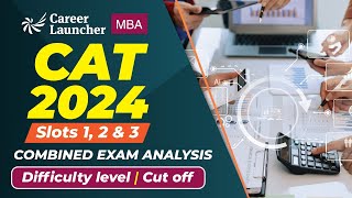 CAT 2024 Score vs Percentile  All Slots Analysis  Answer Key Difficulty Level amp Cutoff [upl. by Lowrance]