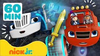 Blaze y Los Monster Machines  Crusher construye robots con robo Blaze  1 hora  Nick Jr [upl. by Gennifer]