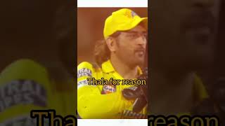 Thala for a reason 📈msdhoni ms ipl ipl2023 viralvideo viralshorts viratkohli [upl. by Gudrun]