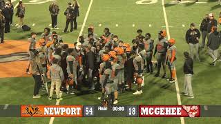 Greyhound Football 2024 Newport vs McGehee [upl. by Nij]