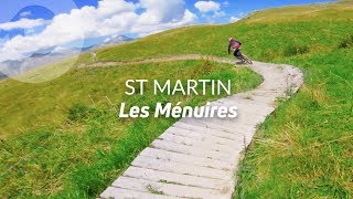 ST MARTIN Les Ménuires bike park France [upl. by Magnusson642]