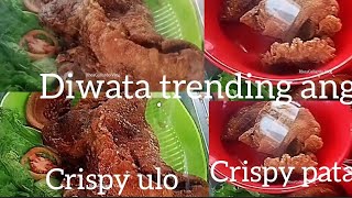 Diwata pares overload trending menu crispy ulo at crispy patasubscribers trending [upl. by Robert]