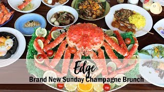 Edge’s Brand New Sunday Champagne Brunch Experience At Pan Pacific Singapore [upl. by Rozek931]