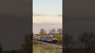 The Train Number 8 Seen Here was 6 Hours Late Due to a BNSF Derailment in MT empirebuilder amtrak [upl. by Luhey]