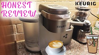 Keurig KCafe Latte and Cappuccino Maker  Honest Review [upl. by Ahsikram141]