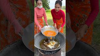 How to egg crispy with noodle recipe shortvideo shorts cooking food recipe [upl. by Sikorski]