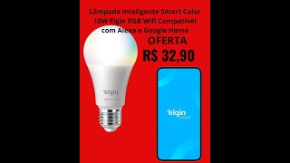 LÂMPADA INTELIGENTE SMART COLOR [upl. by Asseret384]