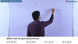 Tautomerism KCET 11th Chemistry Some Basic Principles And Techniques In Organic Chemistry [upl. by Richara]