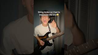 Bas Costa tries playing the guitar… guitar music viralvideos shorts guitarist musician [upl. by Damaris627]