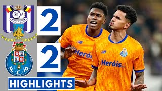 🟠Anderlecht vs Porto 22  All Goals amp Extended HIGHLIGHTS  UEFA Europa League [upl. by Towill]