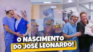 Zé Felipe e Leonardo se emociona com o nascimento [upl. by Hsot]