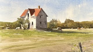 9 Minute Watercolor Tutorial for Absolute Beginners  Start Painting Today [upl. by Eibloc]