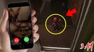 CALLING CHUCKY DOLL ON FACETIME AT 3 AM HE CAME TO MY HOUSE [upl. by Reivaz]