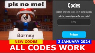 ALL CODES WORK 🎅 EVENT The Presentation Experience ROBLOX  NEW CODES  JANUARY 2 2024 [upl. by Nedra]