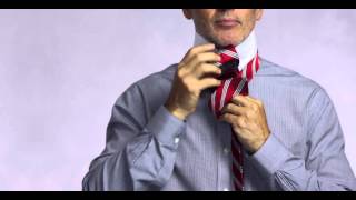 How To Tie A Tie  HalfWindsor Knot  Brooks Brothers [upl. by Aiym]