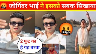 Thara Bhai Joginder 🤬Angry Reply Abhinav Arora  Abhinav Arora viral boy  Thara bhai Joginder [upl. by Halvaard246]