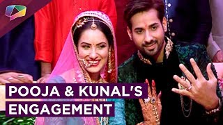 Pooja Banerjee And Kunal Verma Get Engaged  Star Studded Ceremony [upl. by Utica]