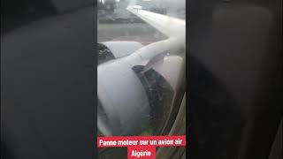 Panne moteur avion air Algérie 🇩🇿 réparation avant décollage port dalger fourgo [upl. by Nils25]