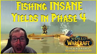 Season of Discovery Fishing INSANE Yields in Phase 4 [upl. by Elleon]