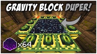 Simple Gravity Block Duper Tutorial  Minecraft Java 1206 [upl. by Bajaj]