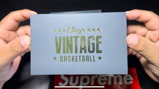 OPENING ONYX VINTAGE BASKETBALL SO MANY AUTOGRAPHS [upl. by Ingham]