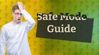 How do I manually start Windows 10 in Safe Mode [upl. by Ahsuatan437]