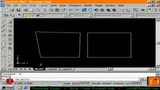 Lesson 01 line command auto cad 2002 [upl. by Adnwahsor]