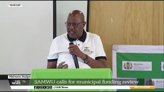 MTBPS 2024  Unions political parties in Free State call for municipal funding review [upl. by Eanerb124]