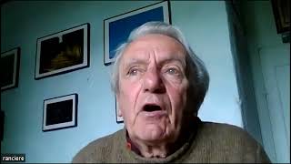 Jacques Rancière on aesthetics art movies ecology and more Part II [upl. by Gilba106]