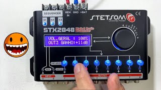 Como regular processador de Áudio stx2448 stetsom taramps expert  Explicando todas as funções [upl. by Whitcomb163]