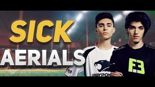 BEST ROCKET LEAGUE AERIAL PLAYS BY PROS [upl. by Edva]