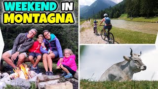 WEEKEND IN MONTAGNA Dormiamo in Rifugio e Andiamo in Mountain Bike [upl. by Gemina679]