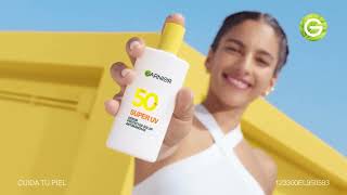 GARNIER SUPER UV  Protector solar perfecto para completar tu rutina Express Aclara Vitamina C [upl. by Lenahs]