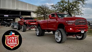 Lone Star Throwdown 2023 Biggest Truck Show In Texas [upl. by Lundt597]