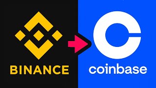 How To Transfer Crypto From Binance To Coinbase FULL GUIDE [upl. by Retlaw]