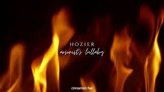 Hozier  Arsonists Lullaby slowed  reverb  with fire sound [upl. by Ennaillij]