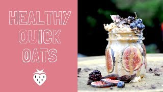 Healthy amp Quick Oatmeal  Super easy and delicious recipe [upl. by Ilarin]