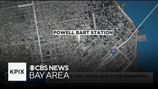 Police find 17yearold girl safe after being kidnapped from BART station [upl. by Sihtnyc815]