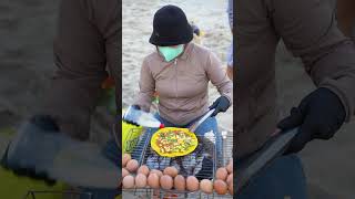 banh pancake food streetfood [upl. by Mctyre]