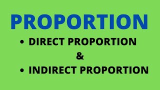 Direct and Indirect Proportion Lesson Chris Maths Academy [upl. by Danice673]