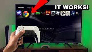 HOW TO ACCESS GOOGLE ON PS5 2024 WORK [upl. by Anoy]