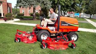 Jacobsen HR5111 Mower 10 Cut Kubota Diesel 4x4 [upl. by Yerffej]