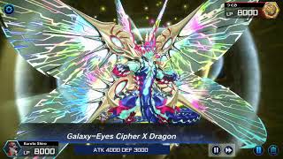 YuGiOh Master Duel  Cipher vs Photon The battle between GalaxyEyes variant [upl. by Wilt]